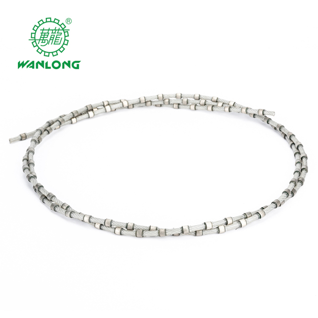 precision Vacuum Brazed Diamond Wire Saw Beads for Marble Quarring